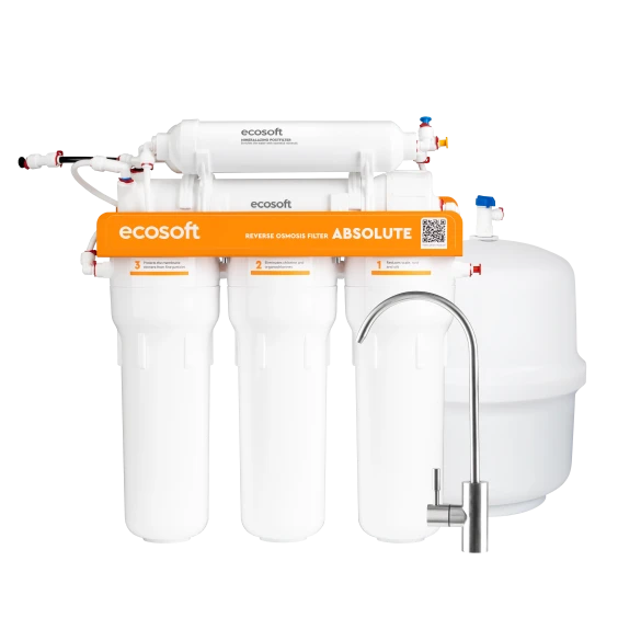 Фільтр зворотного осмосу Ecosoft Absolute з мінералізатором (MO675MECO)