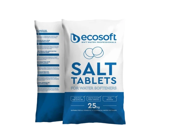 Таблетована сіль Ecosoft 25 кг (KECOSIL)