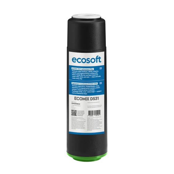 Картридж з сумішшю EcomixD Ecosoft 2,5″x10″ (CRV2510ECO)