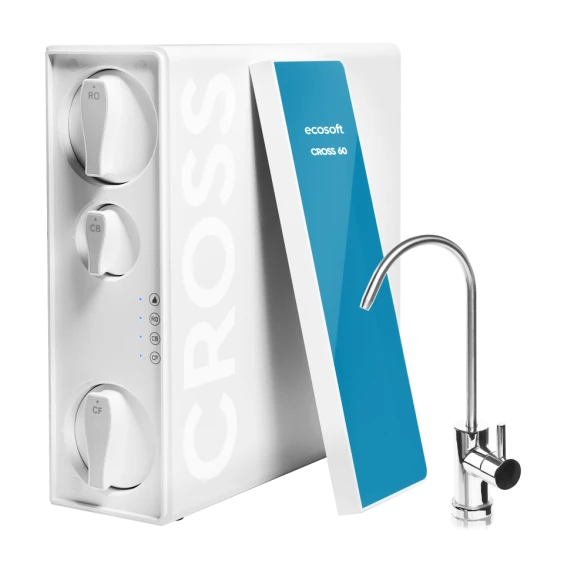 Компактний розумний фільтр зворотного осмосу CROSS60 (MO3400PECO)