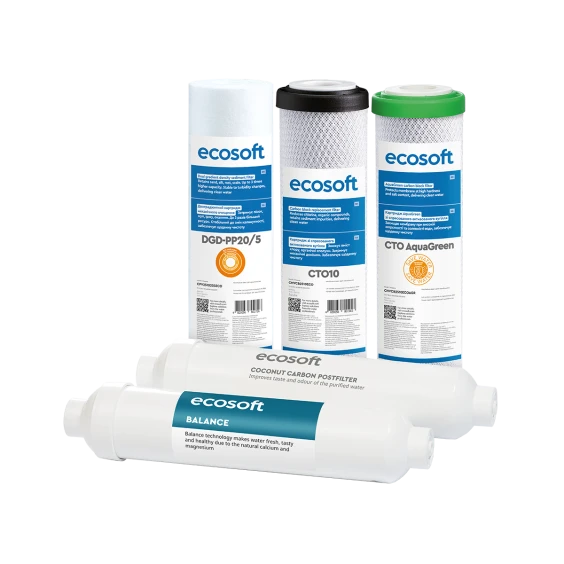 Комплект картриджів Ecosoft PURE Balance “6 місяців” (CHV5PUREBAL)